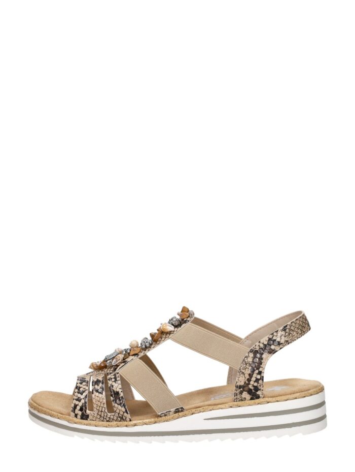 Rieker Sandalen E 1/2 Leest Sandalen beige