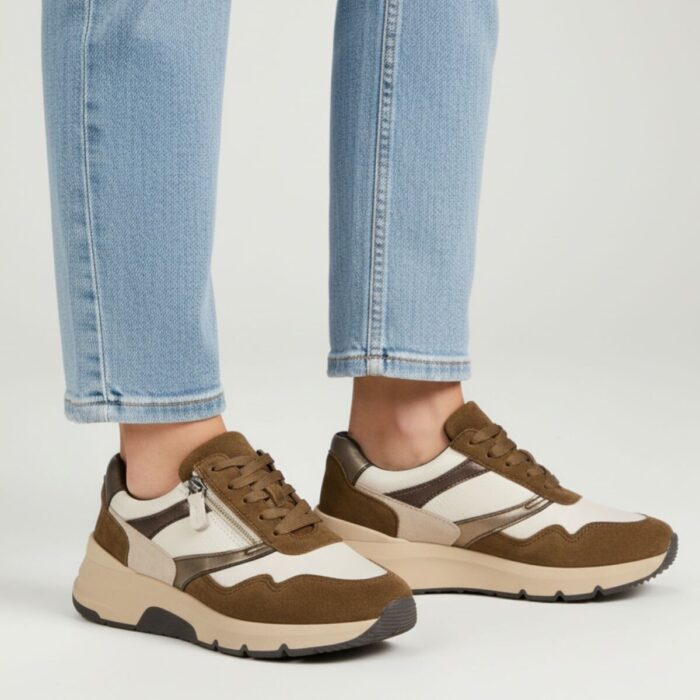 Feyn Sneakers beige Suède