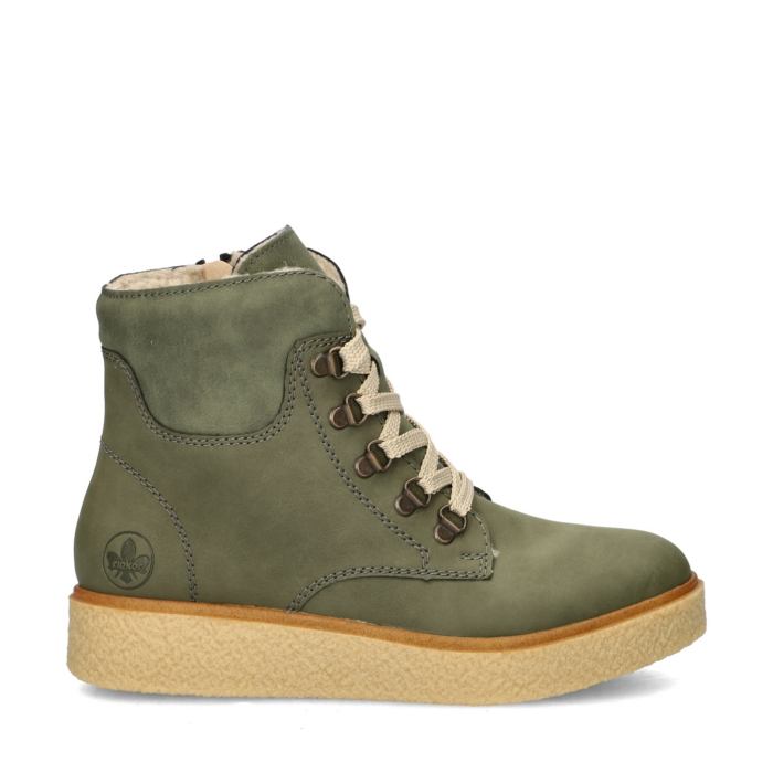Rieker veterboots – Groen