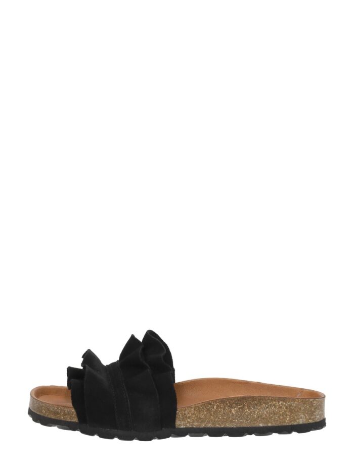 Verbenas Rocio slippers – Zwart