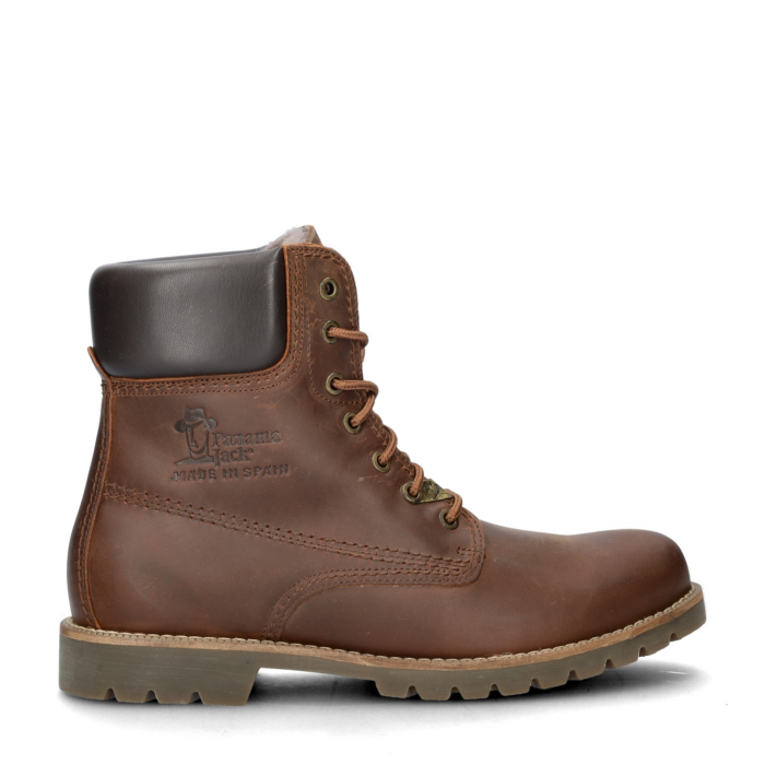 Panama Jack Panama 03 gevoerde boots – Bruin