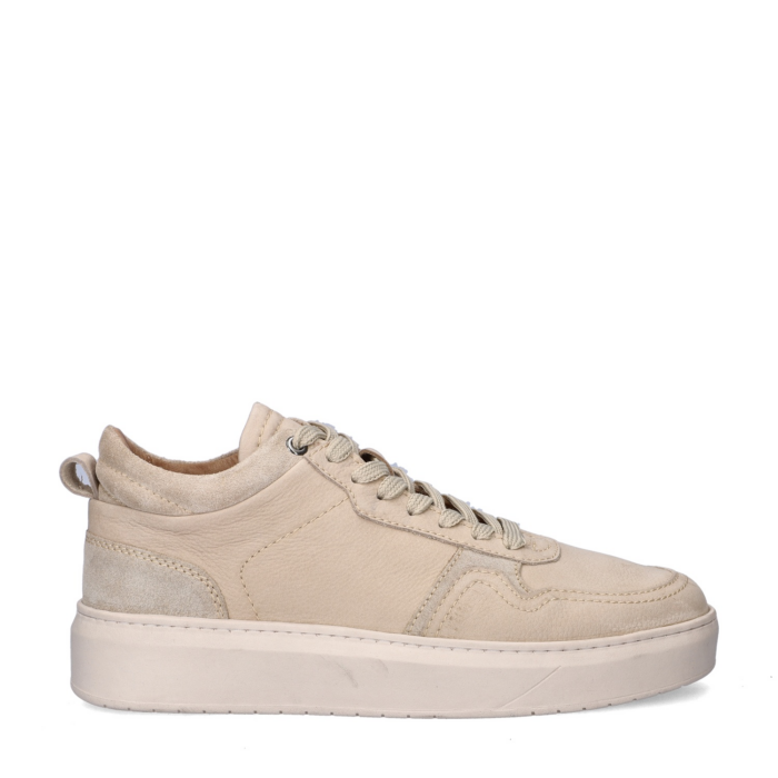 Nelson lage sneakers – Beige