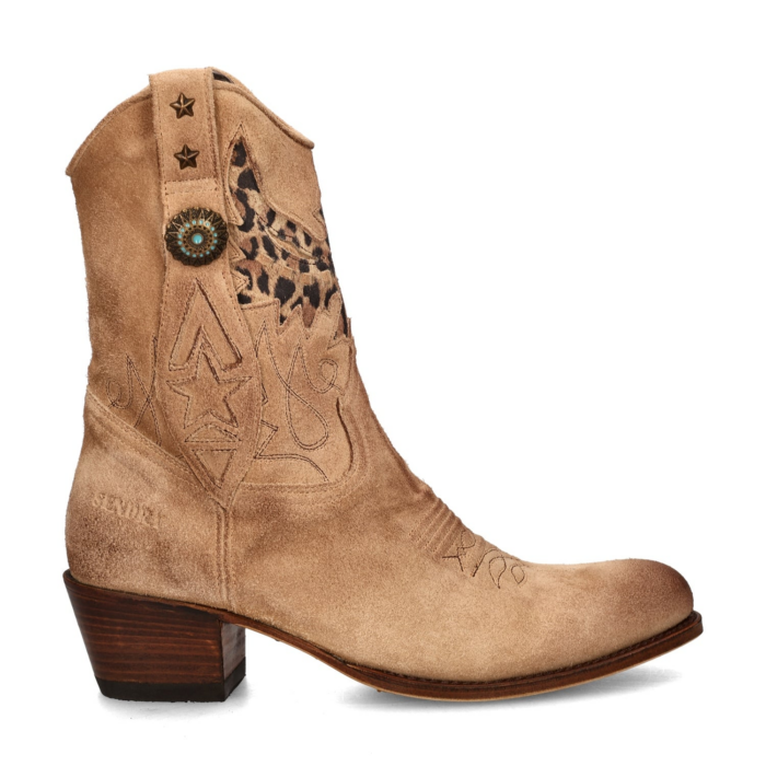 Sendra Debora Insa cowboylaarzen – Beige
