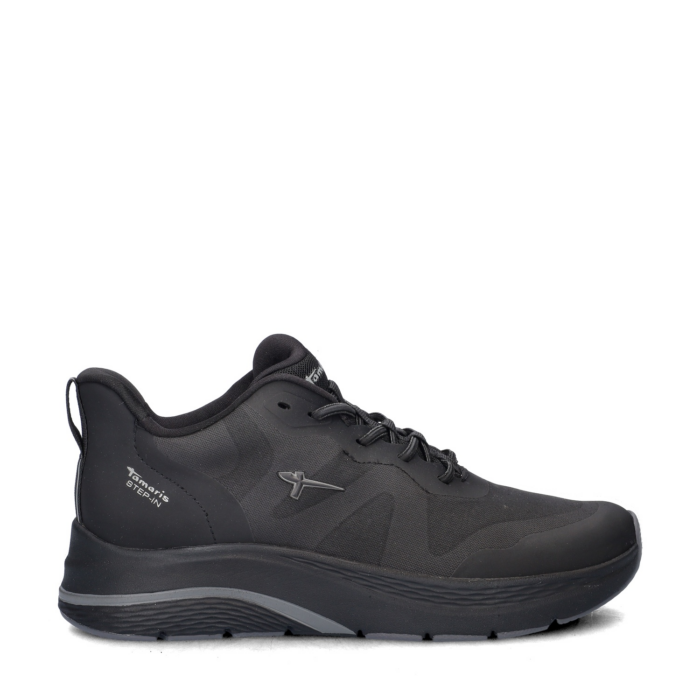 tamaris Step-In lage sneakers – Zwart