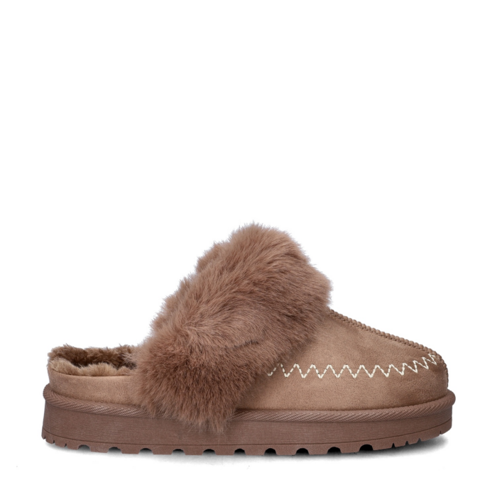Nelson Home pantoffels – Bruin
