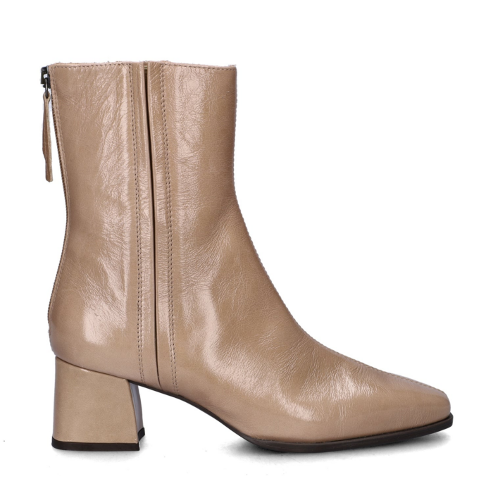 Unisa Lucas rits- & gesloten boots – Beige
