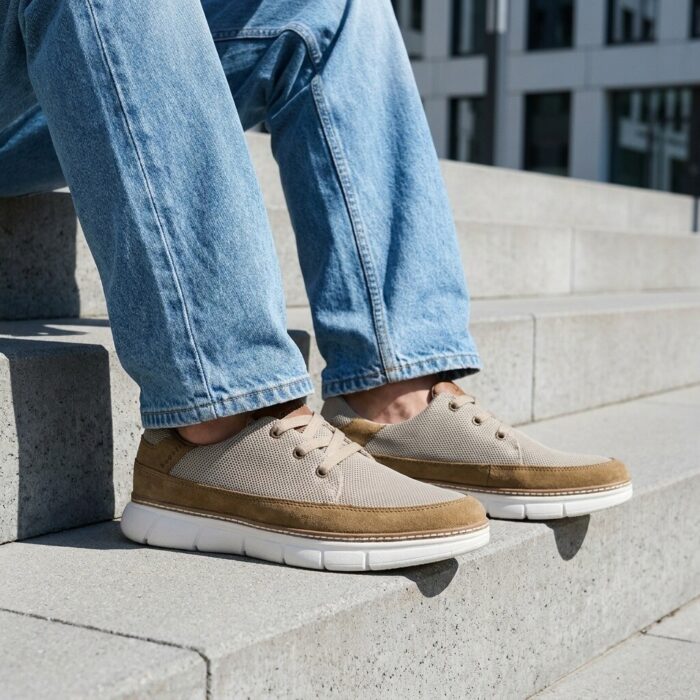 Bugatti Pasadena Sneakers beige Synthetisch