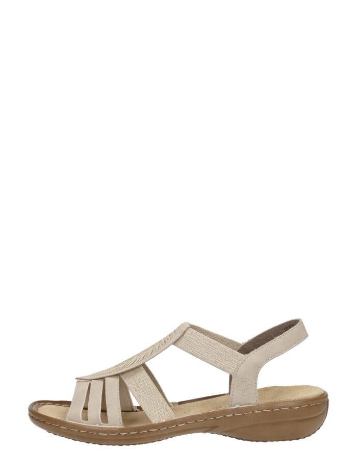Rieker Sandalen Plat – Beige