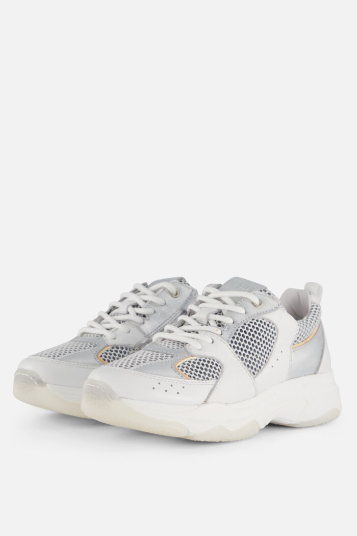 Giga Sneakers wit Leer
