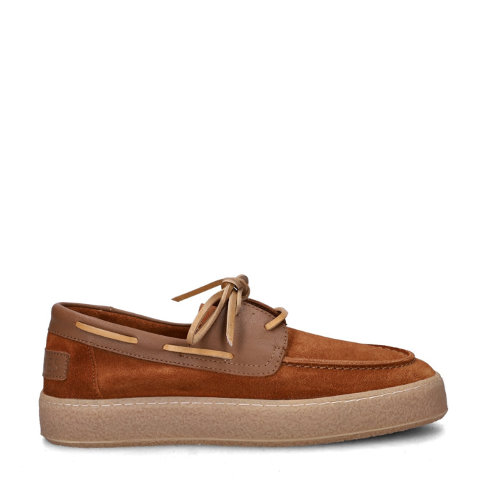 Shabbies Amsterdam Zenne Mocca mocassins & loafers – Cognac
