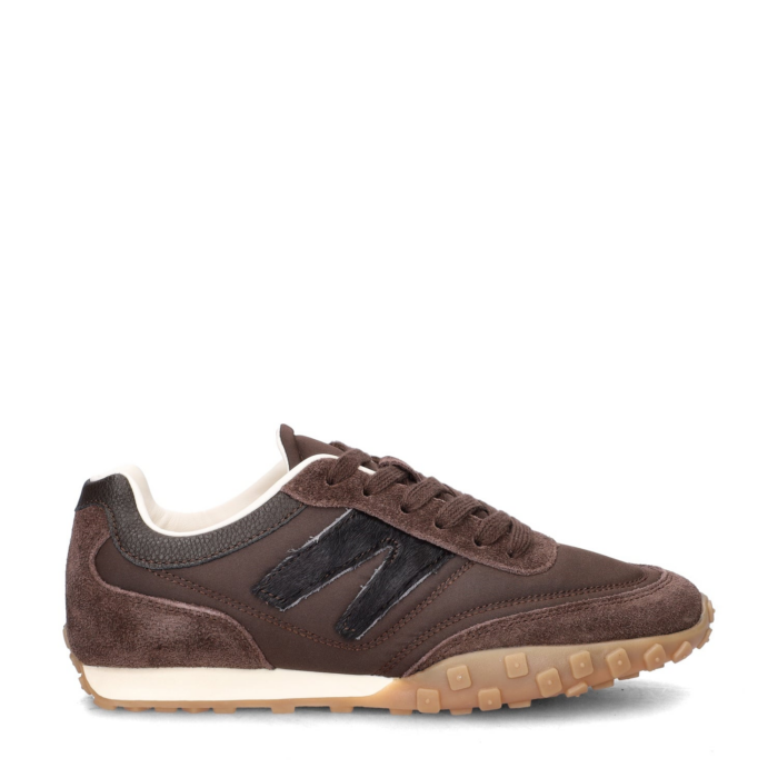Nelson lage sneakers – Bruin