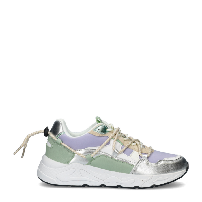 Nelson lage sneakers – Paars