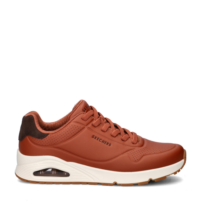 Skechers Uno lage sneakers – Cognac