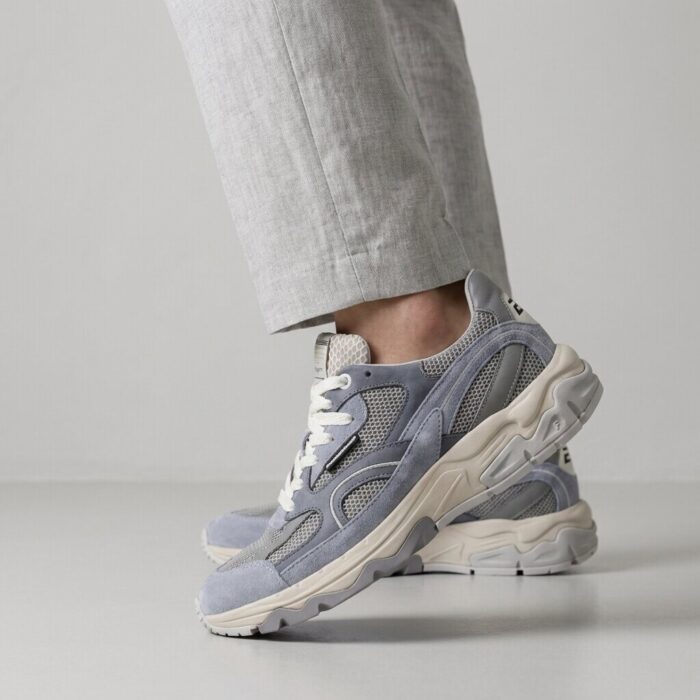 Floris van Bommel Floris van Bommel De Rezer Sneakers blauw