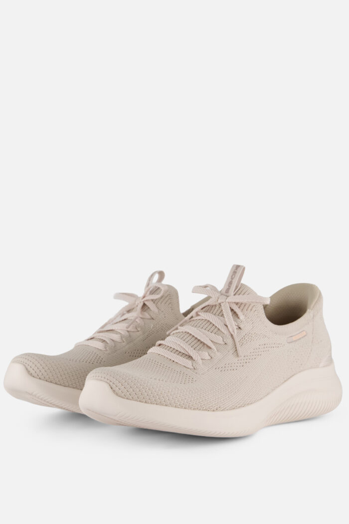 Skechers Slip-Ins Ultra Flex 4.0 beige Textiel