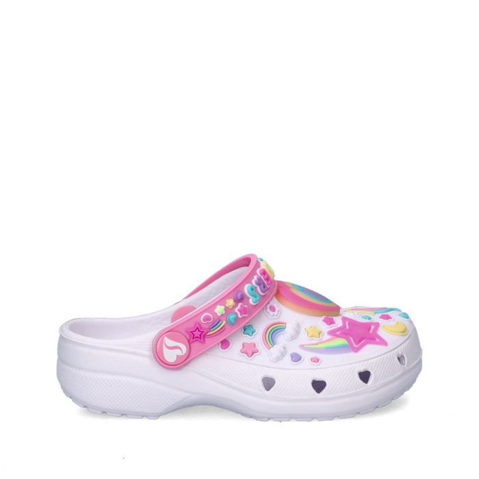 Skechers Heart Charmer instapschoenen – Wit