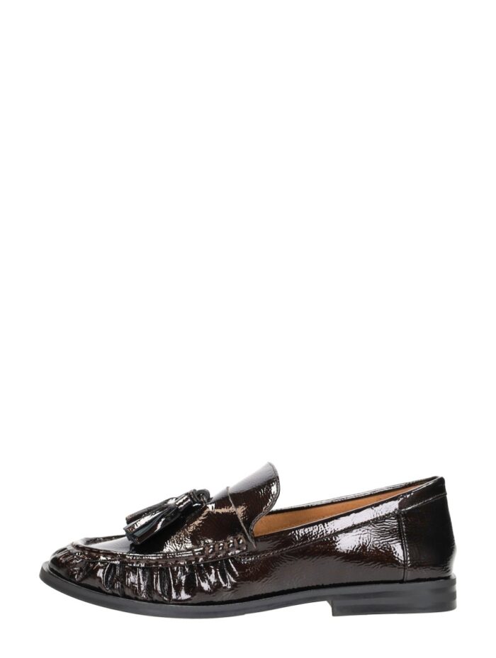 Sub55 Mocassin Bruin Lak – Bruin croco lak