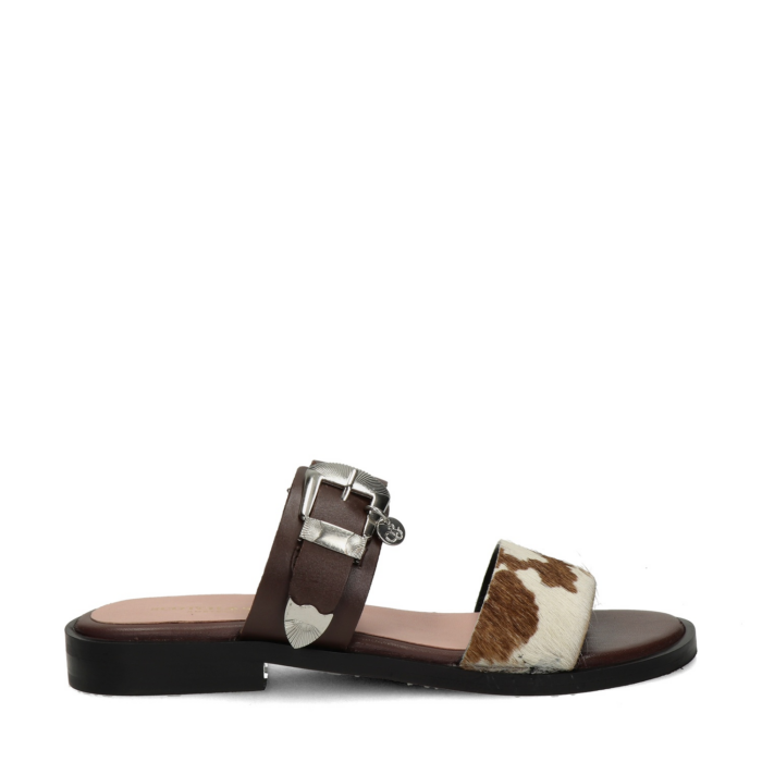 Scotch & Soda Nancy slippers – Bruin