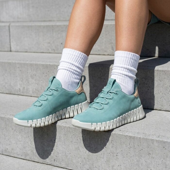 ECCO Gruuv Sneakers blauw Leer