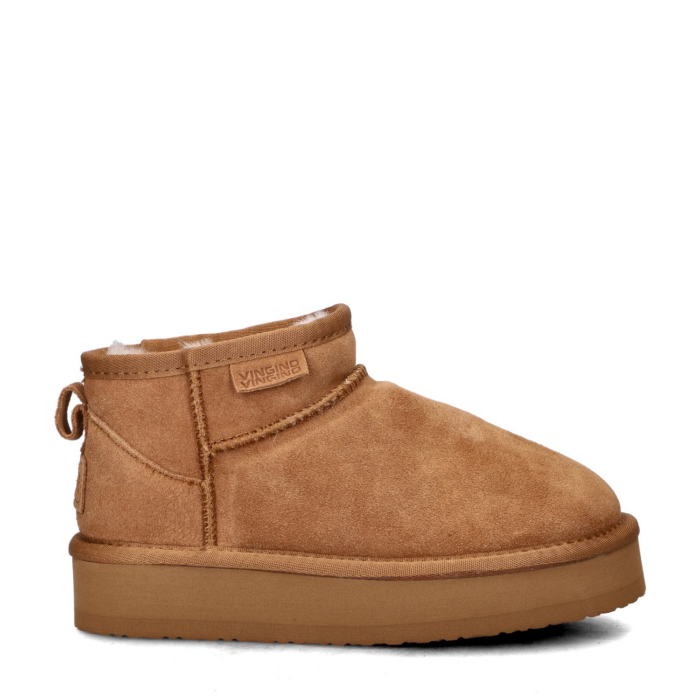 VINGINO Sofia gevoerde boots – Cognac