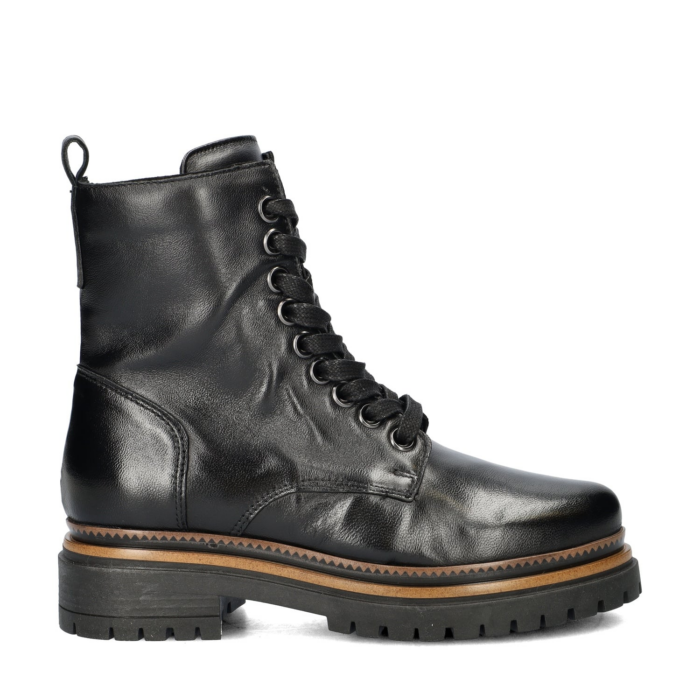 Nelson veterboots – Zwart