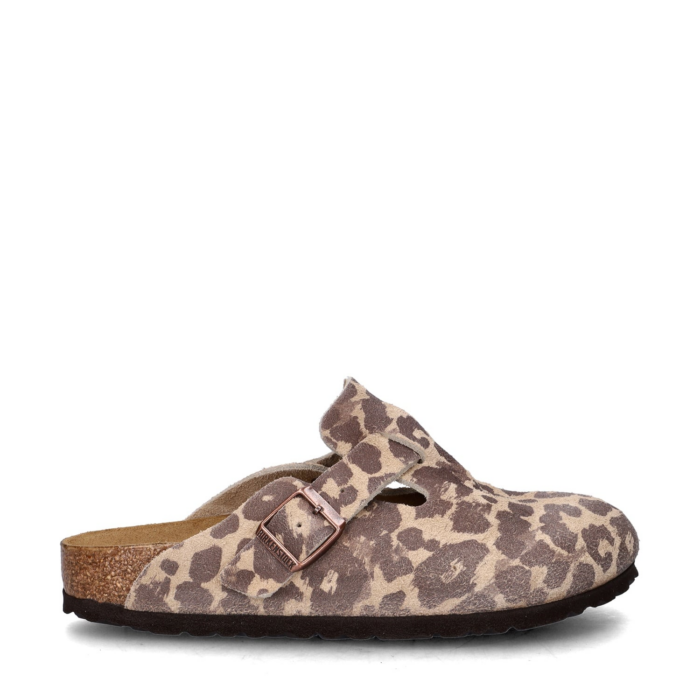 Birkenstock Boston Leo instapschoenen – Bruin