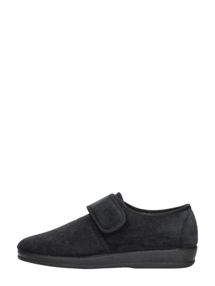 Comfort Plus Heren Pantoffels – Zwart