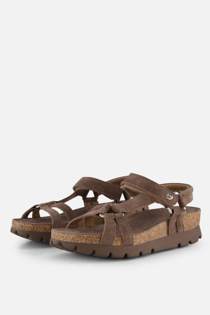 Panama Jack Panama Jack Sally Sandalen bruin Suède – Taupe