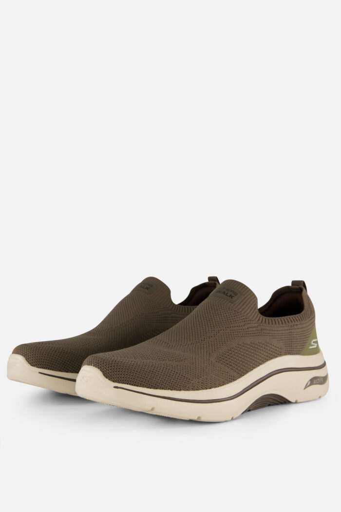 Skechers Go Walk Arch Fit Slip-ins Instappers – Taupe