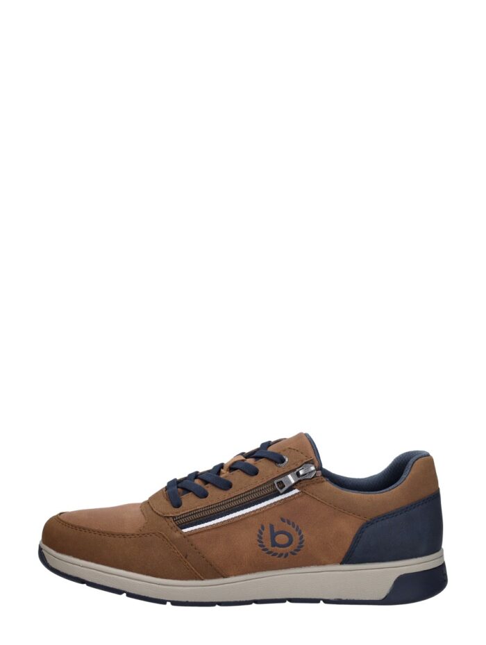Bugatti Veterschoen Laag – Cognac