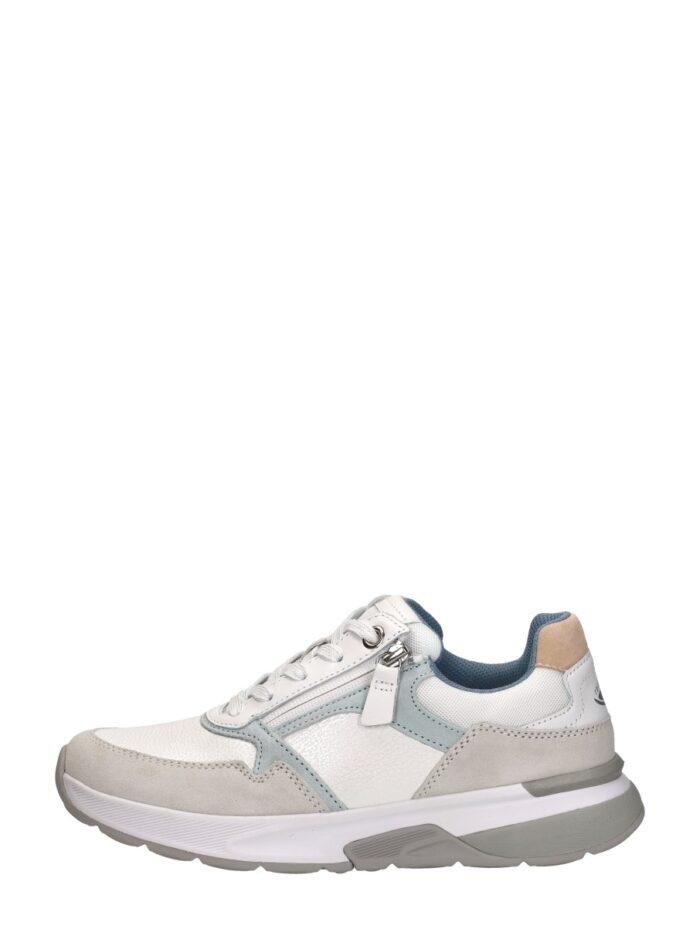Gabor Rollingsoft Sneakers wit Suéde