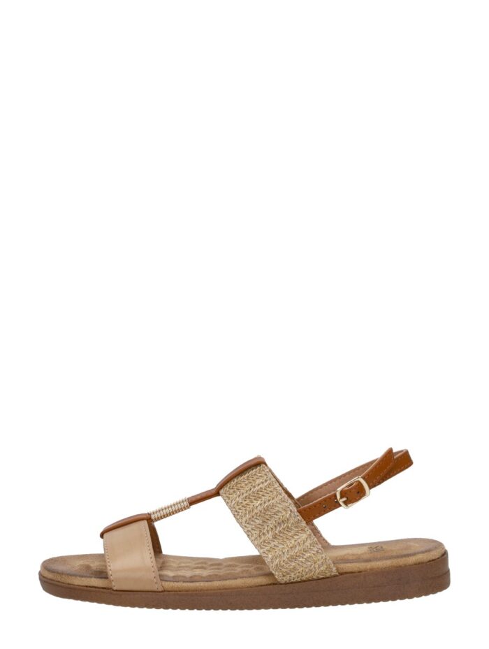 Sub55 Sandalen Plat – Beige