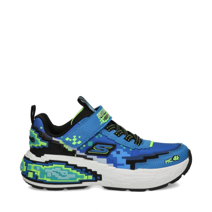 Skechers Mega-Craft 4K lage sneakers – Blauw