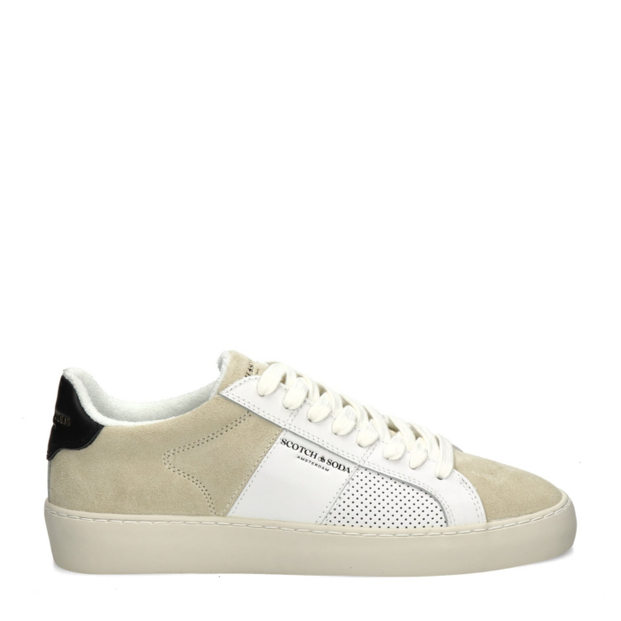 Scotch & Soda Plakka lage sneakers – Beige