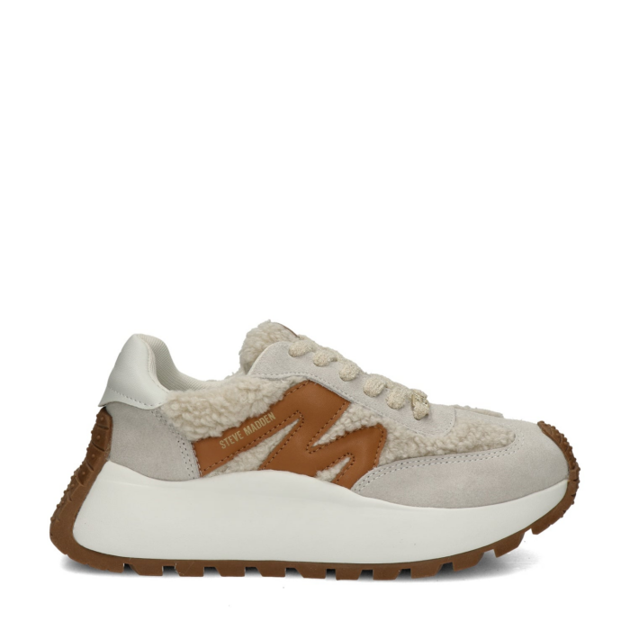 Steve Madden Supercampo lage sneakers – Ecru