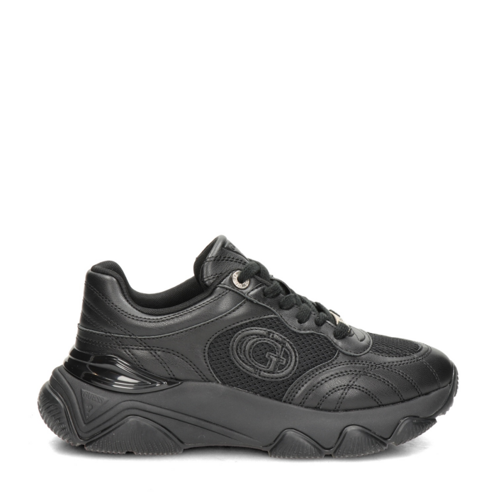 Guess Morriz lage sneakers – Zwart