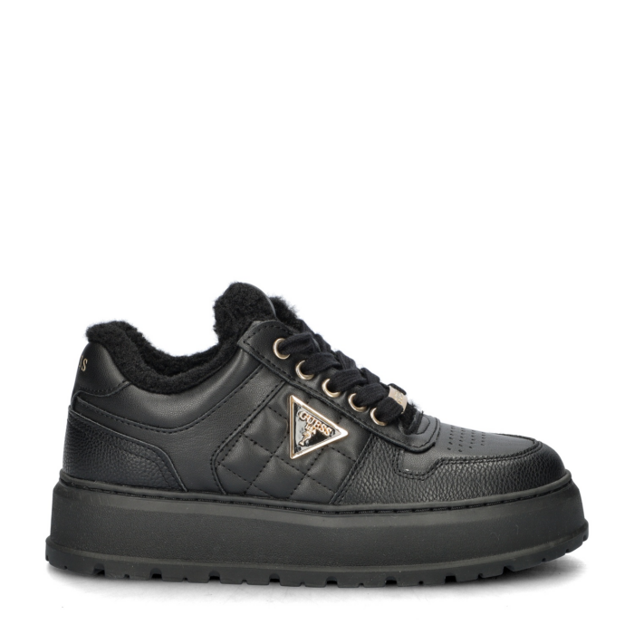 Guess Terria lage sneakers – Zwart