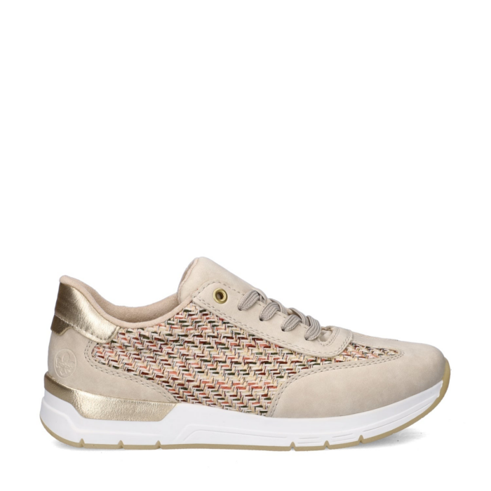 Rieker lage sneakers – Beige