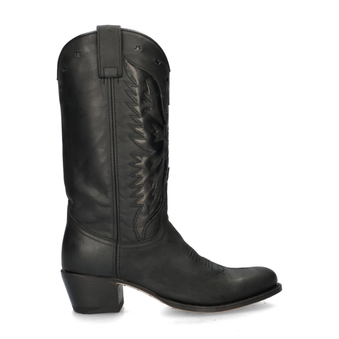 Sendra Debora 18821 cowboylaarzen – Zwart