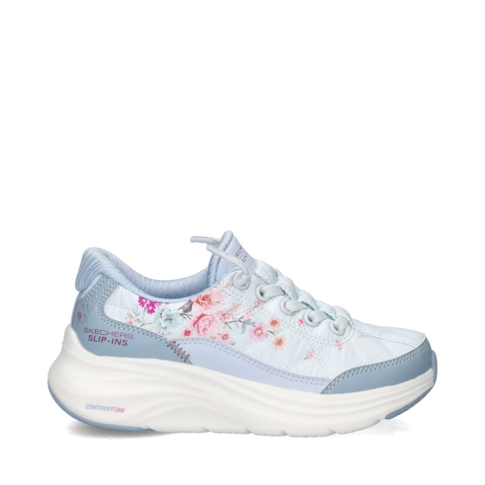 Skechers Hands Free Slip-Ins Contour Foam instapschoenen – Blauw