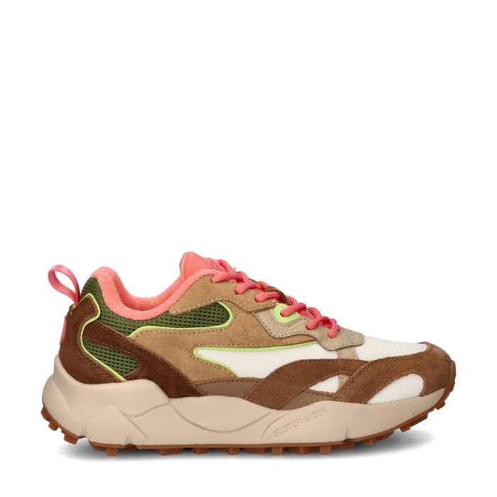 Scotch & Soda Mount lage sneakers – Bruin