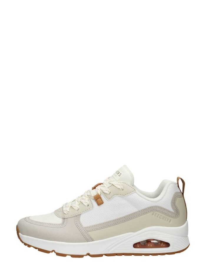 Skechers Uno Layover lage sneakers – Wit