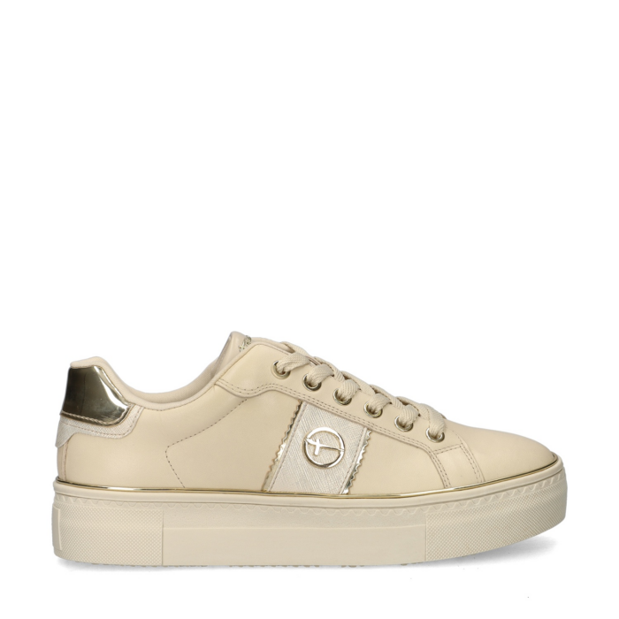 tamaris lage sneakers – Beige