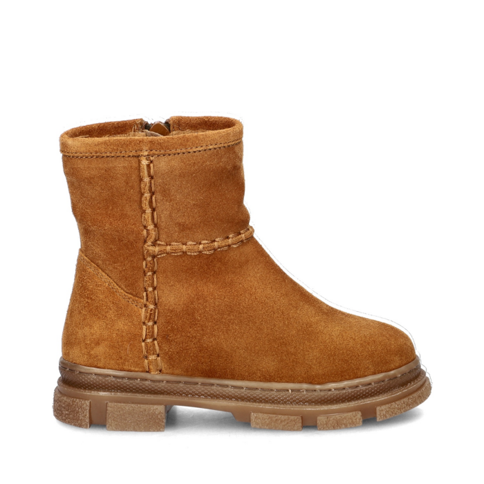 Nelson Kids rits- & gesloten boots – Cognac