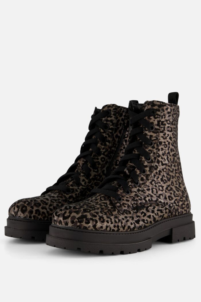 Mexx Billy Bo Veterboots grijs Leer