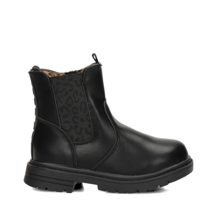 Nelson Kids rits- & gesloten boots – Zwart