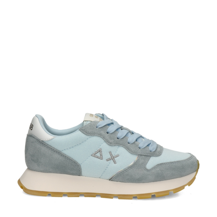 Sun 68 Ally Glitter lage sneakers – Blauw
