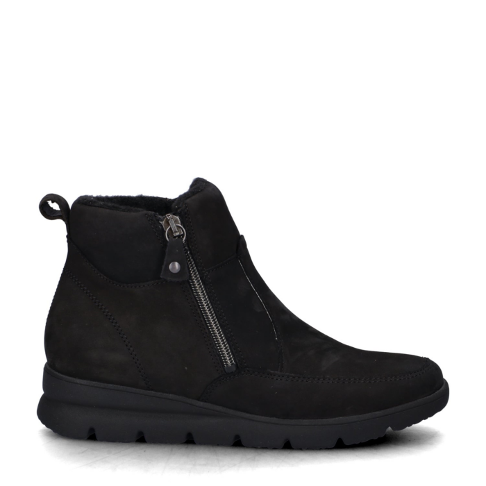 Waldläufer Bruni rits- & gesloten boots – Zwart