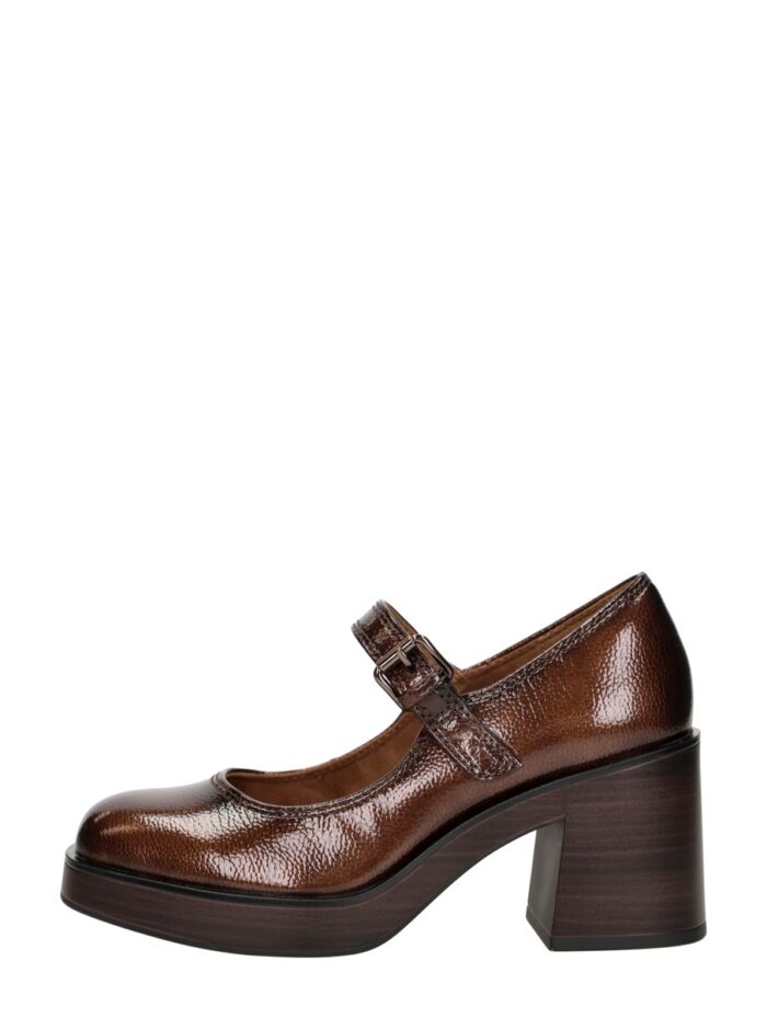 Tamaris Pumps Bruin Lak – Bruin croco lak