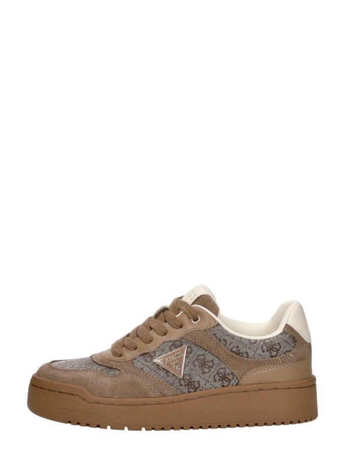 Guess Miram platform sneakers – Taupe